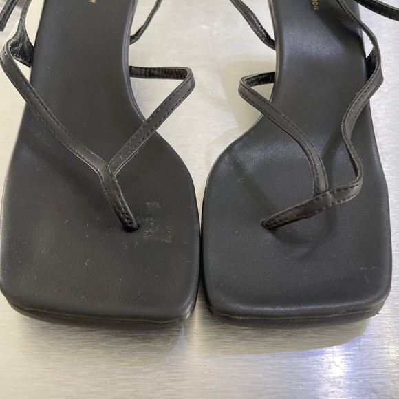 The Row Black Kitten Heel Sandals - Picture 4 of 14